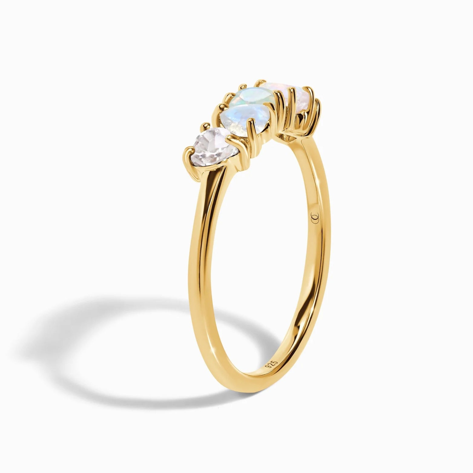 Bague pierre de lune - Alma