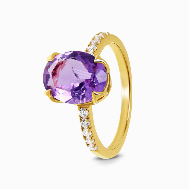 Bague améthyste - Soléa
