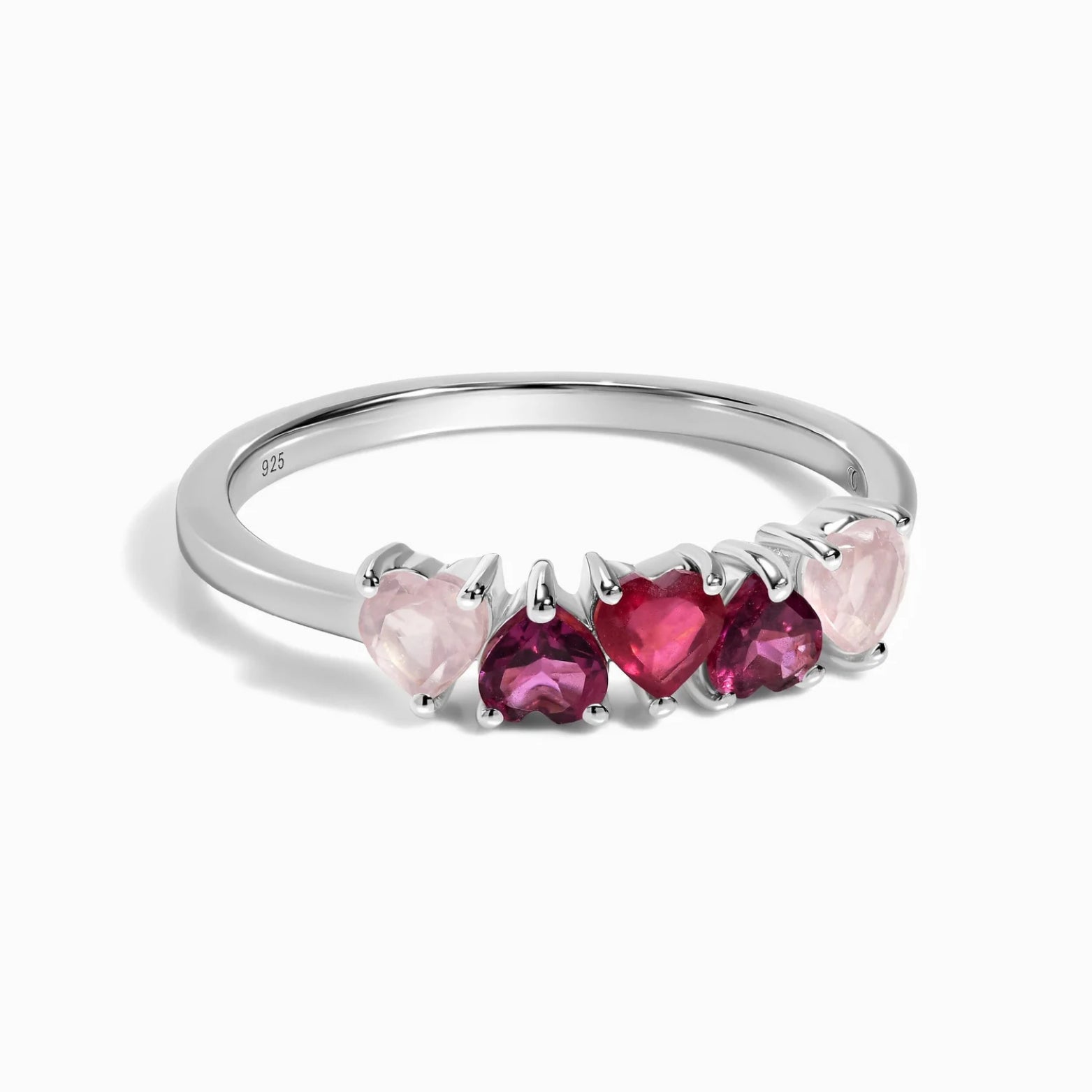 Bague quartz rose - Alma