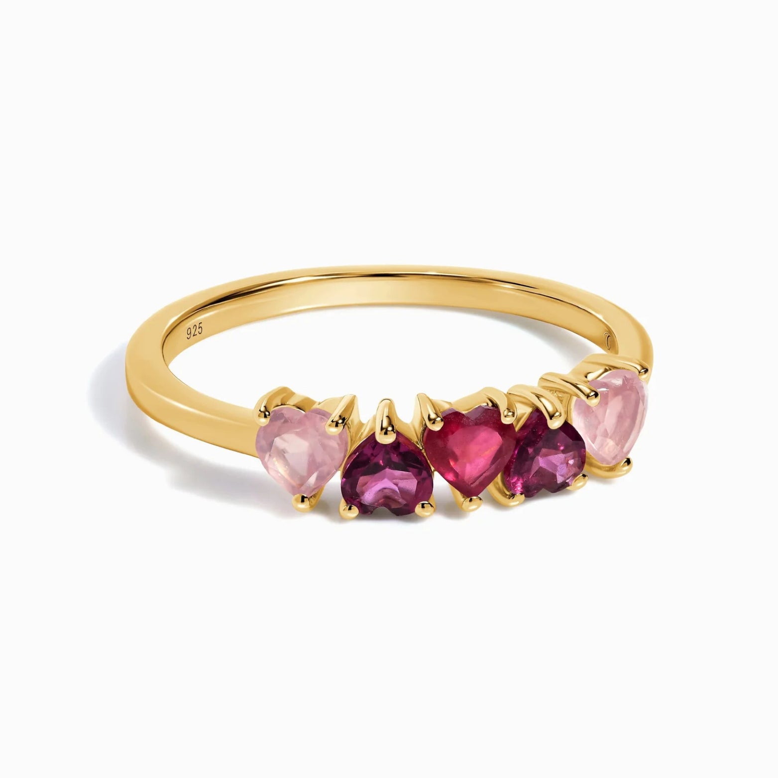 Bague quartz rose - Alma